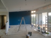 Lounge Feature wall...